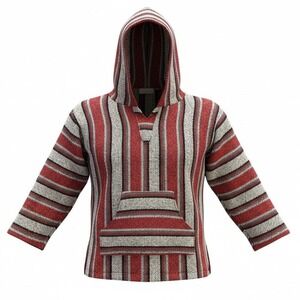 BAJA Hoodie Kids Boho Hippie Surf Vintage Youth Pullover Skater Y2K Festival